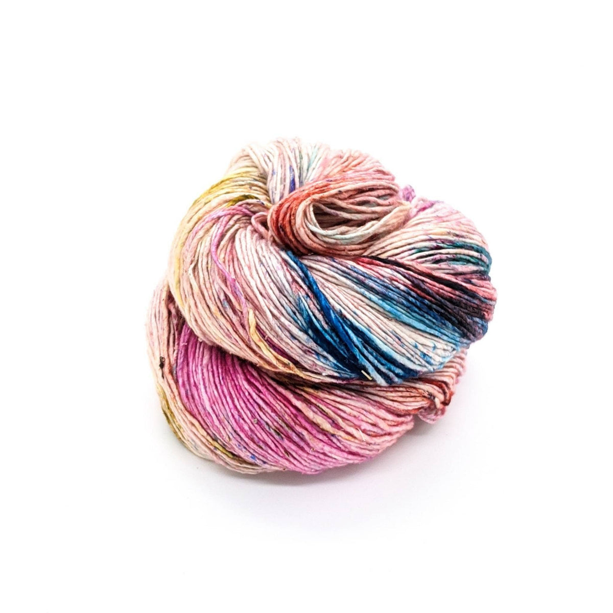 Sport Weight Recycled Silk Yarn - view 3