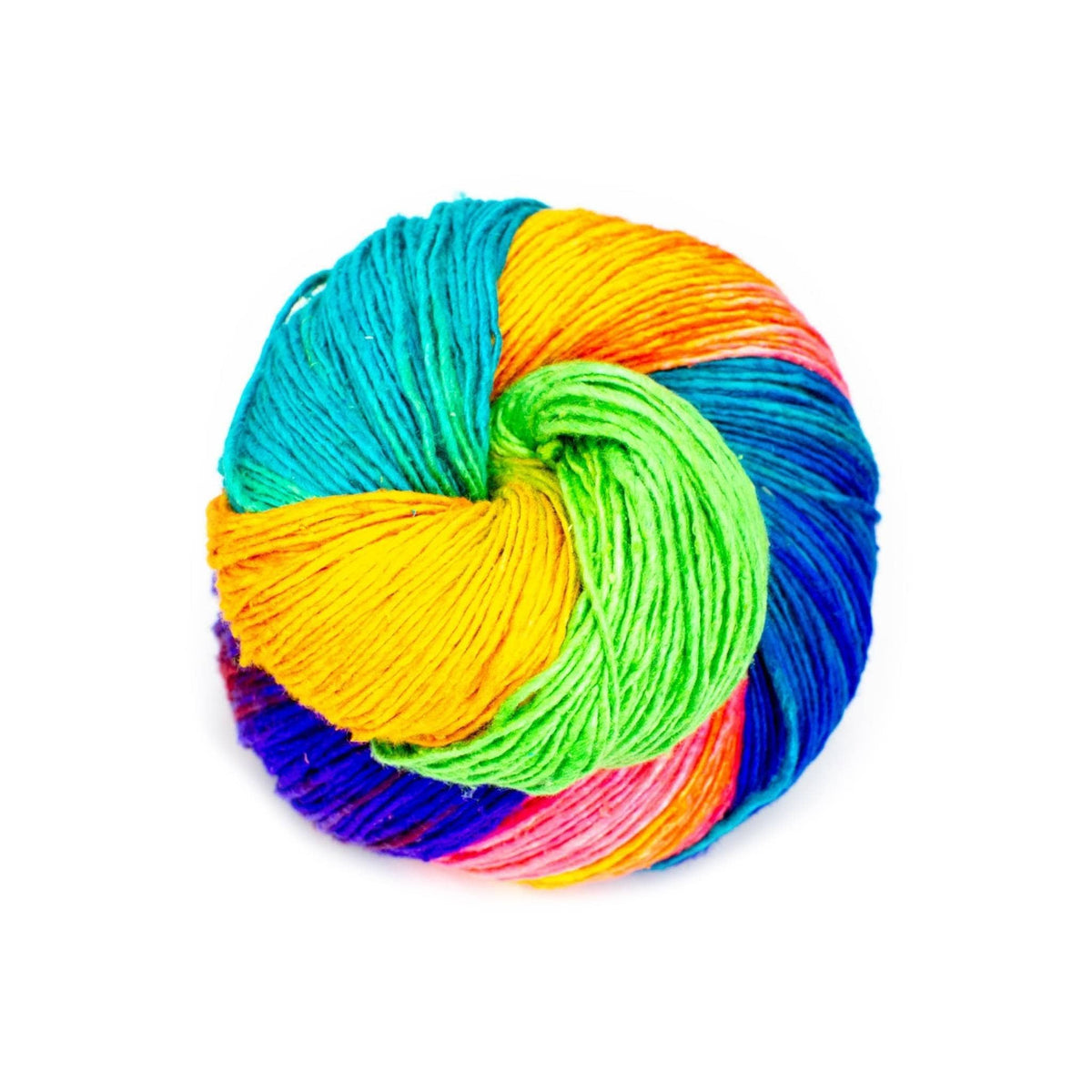 Sport Weight Recycled Silk Yarn - view 6