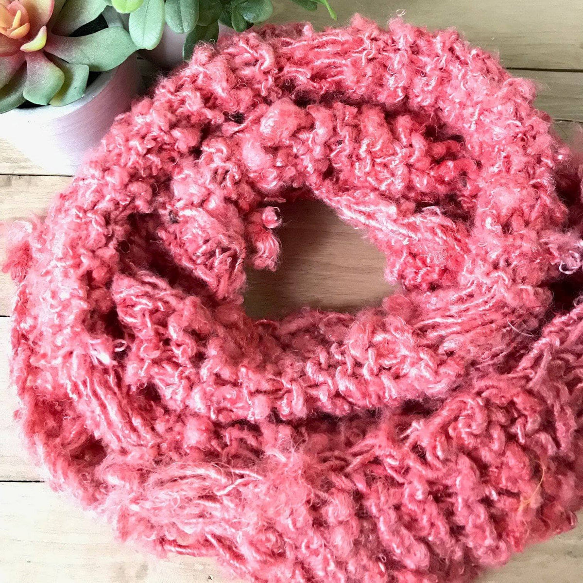 Spring Infinity Scarf Knit Kit - view 2
