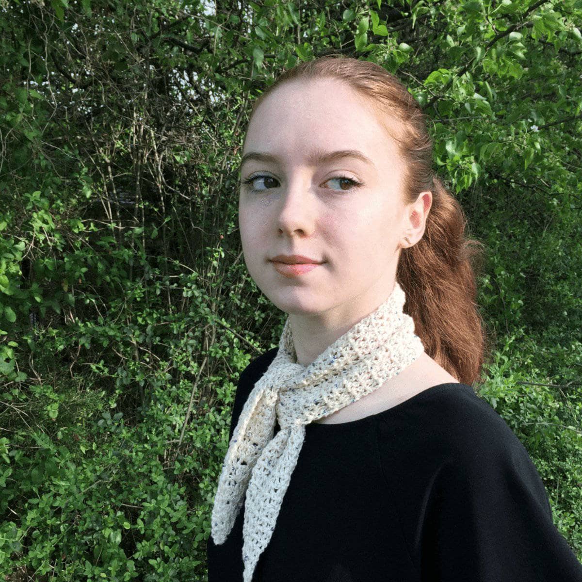 Springtime City Mini Crochet Scarf Kit - view 2