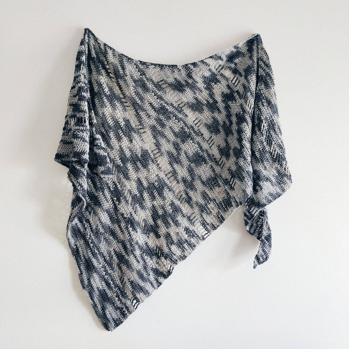 Star Stitch Lace Weight Crochet Shawl Kit - view 4