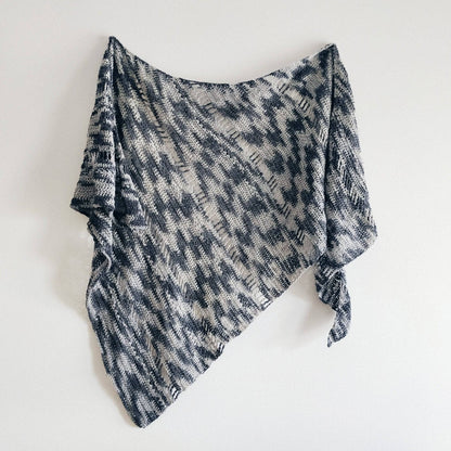 Star Stitch Lace Weight Crochet Shawl Kit - view 4