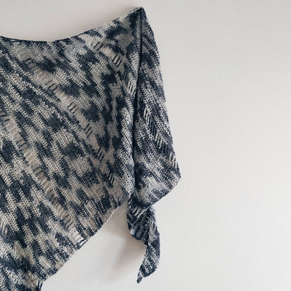 Star Stitch Lace Weight Crochet Shawl Pattern - view 5
