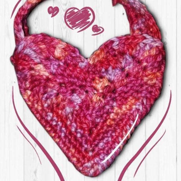 Start at Love Pouch Knit and Crochet Pattern - view 2