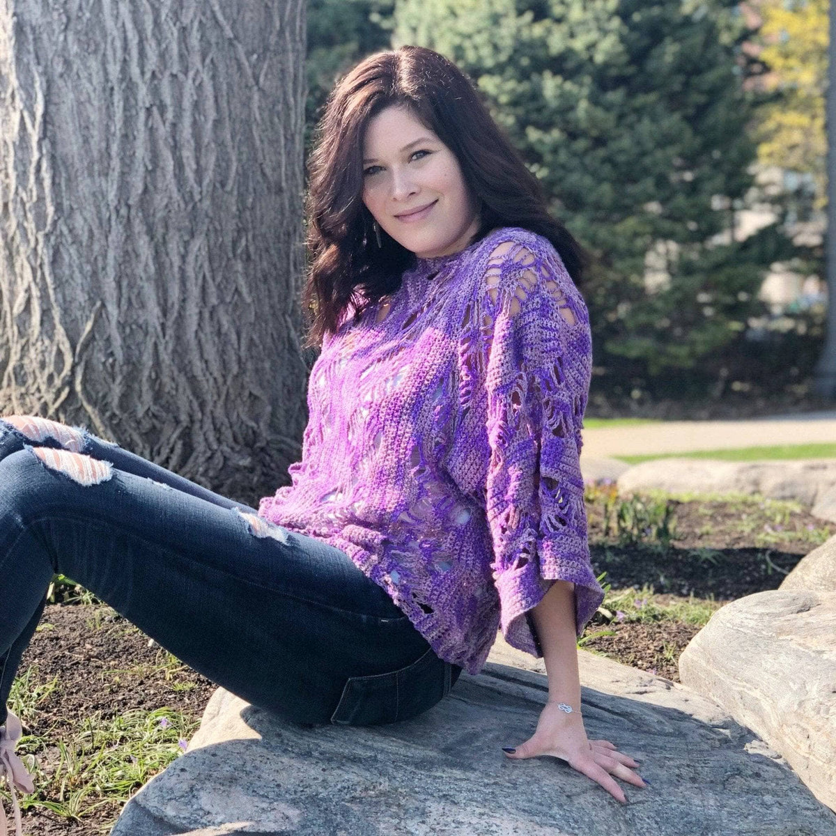 Stephanie's Web Tee Crochet Kit