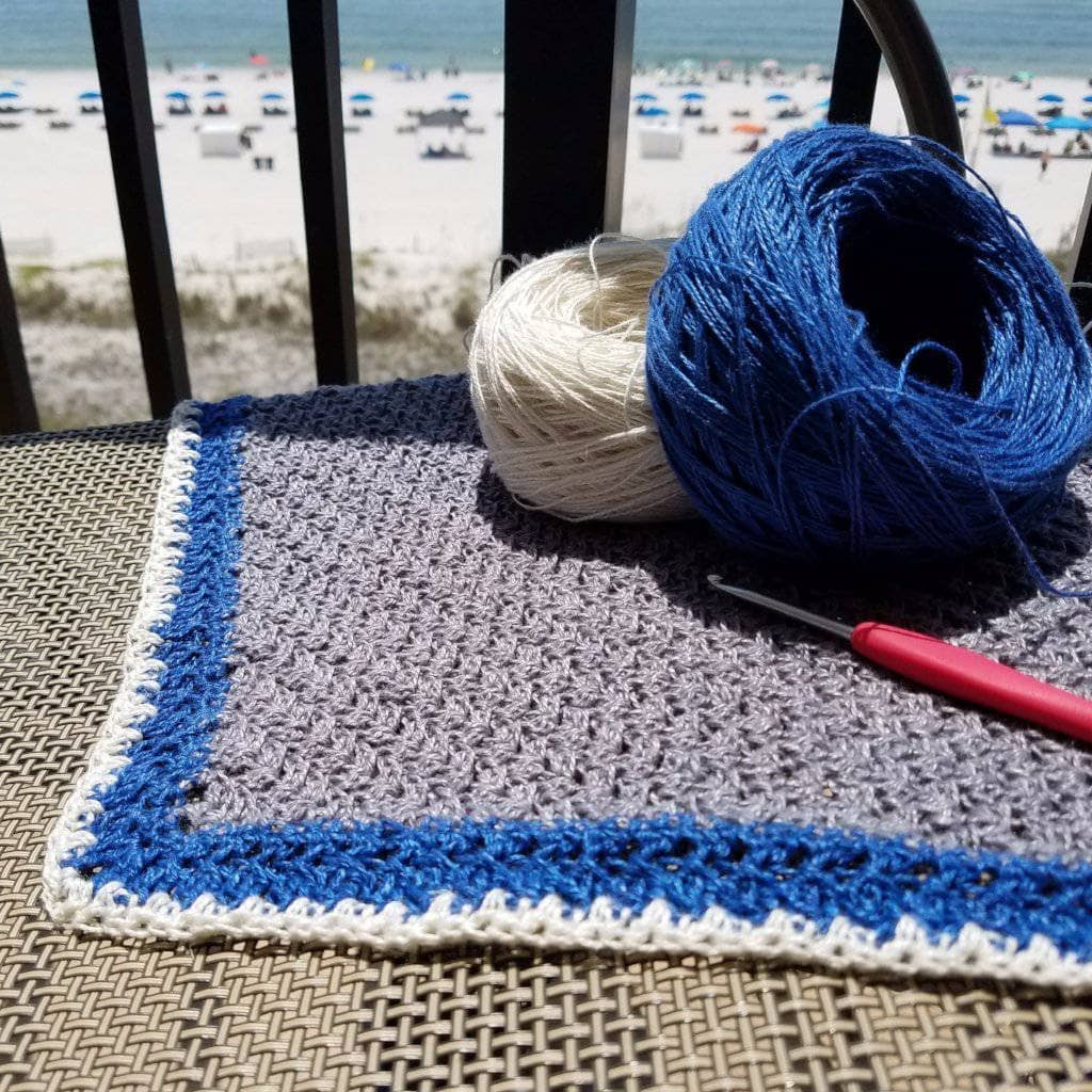 Stingray Shawl Crochet Kit