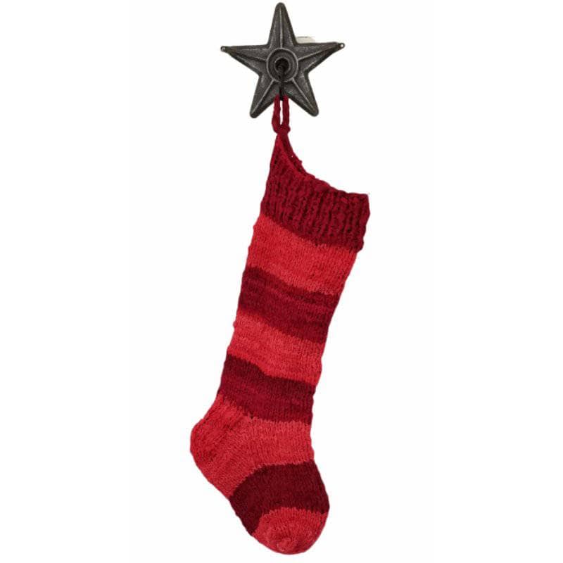 Striped Christmas Stocking Knit and Crochet Kit - view 2