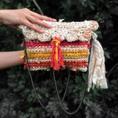 Sun Burst Clutch Crochet Pattern - view 3