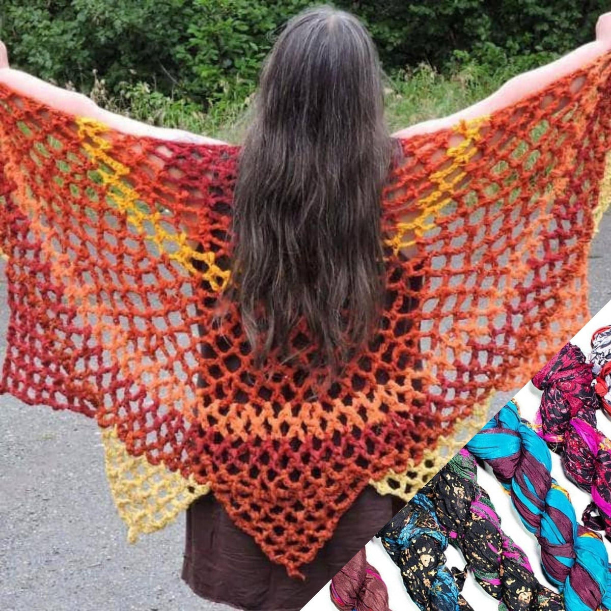 Sunburst Shawl Crochet Kit - view 3