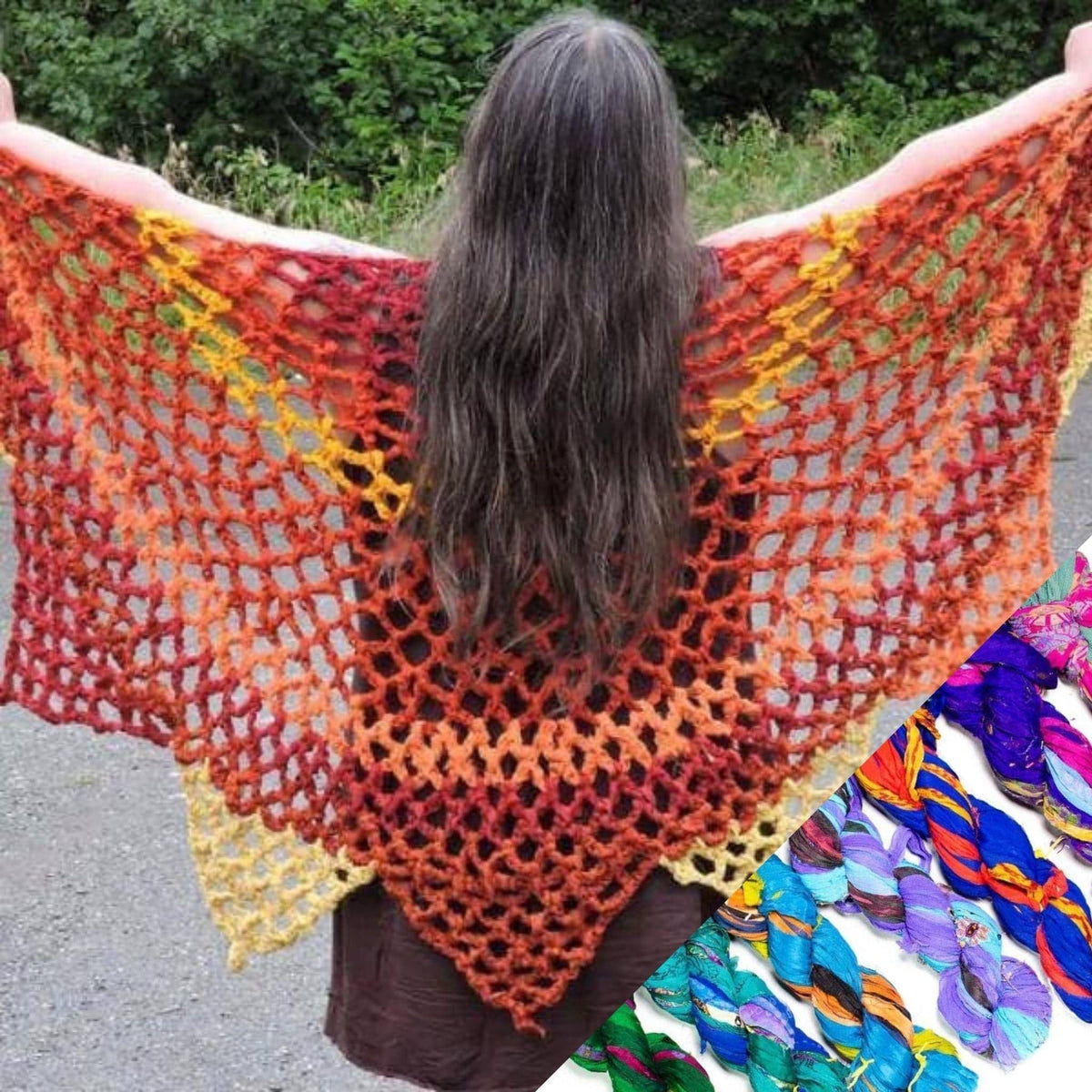 Sunburst Shawl Crochet Kit - view 4