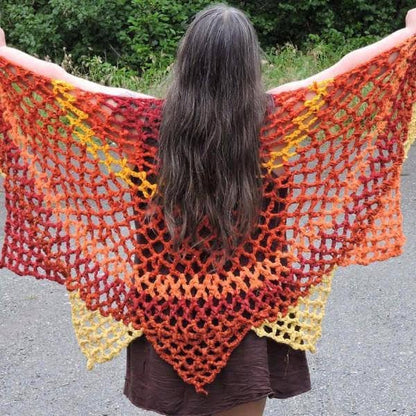 Sunburst Shawl Crochet Kit