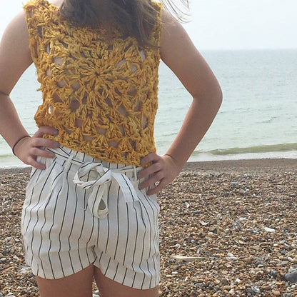 Sunny Days Tank Top Crochet Kit - view 2