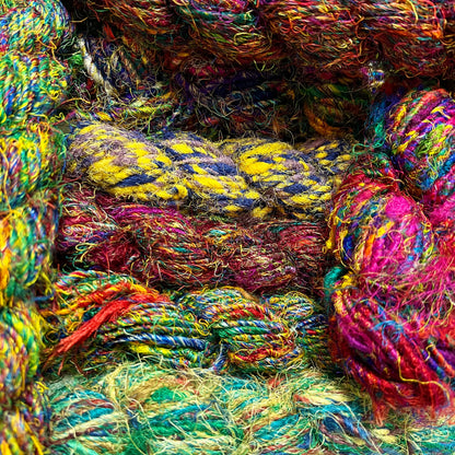 Mystery Hank of Banana Fiber Yarn - view 3