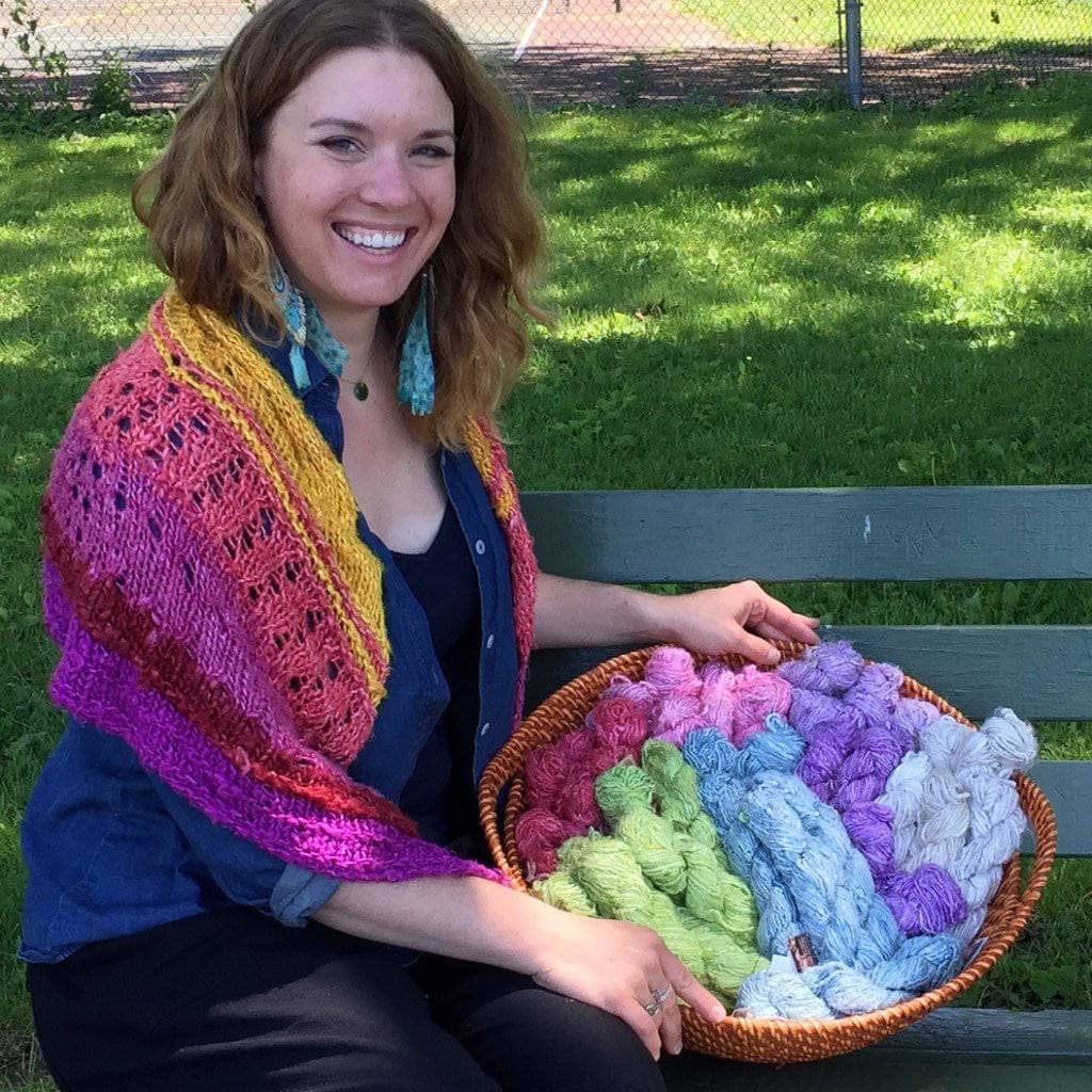 That Sunset was Bananas! Shawl Kit - view 4