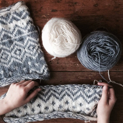 The Bjerge Pillow Knit Kit - view 4