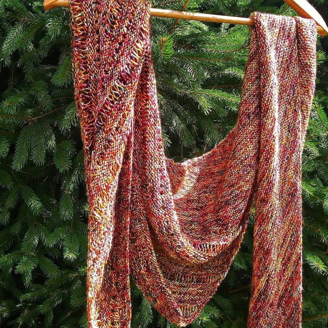 The Carnival Shawl Knitting Pattern - view 2