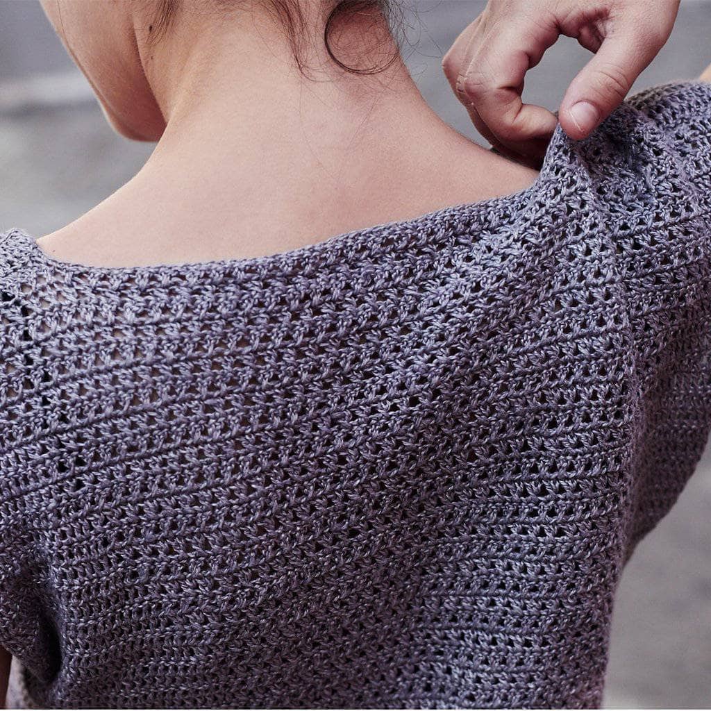The Crossed Stitched Top Crochet Kit - view 3