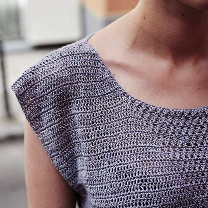 The Crossed Stitched Top Crochet Kit - view 4