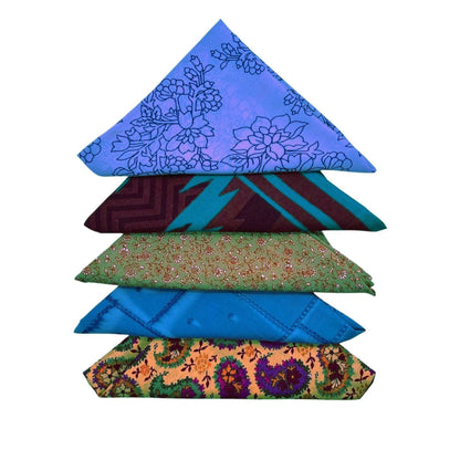 Sari Silk Bandana 5-Pack
