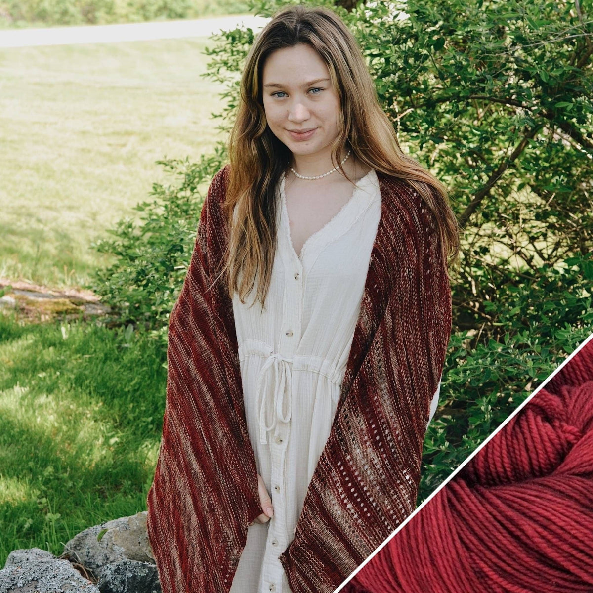 The Madeleine Shawl Knit-A-Long Kit - view 9