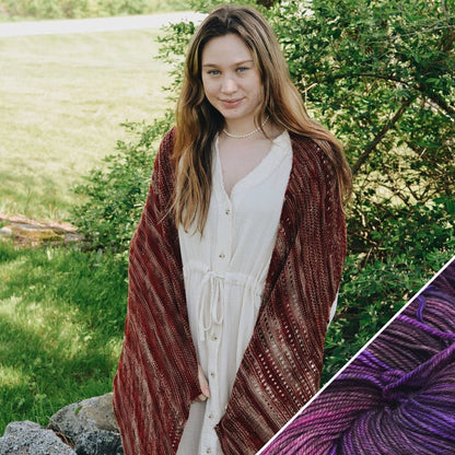 The Madeleine Shawl Knit-A-Long Kit - view 10