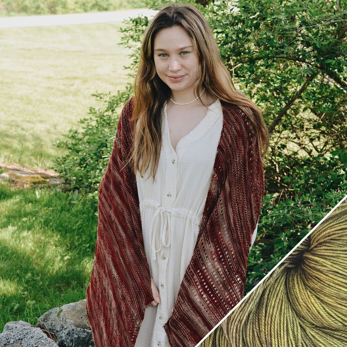 The Madeleine Shawl Knit-A-Long Kit - view 8