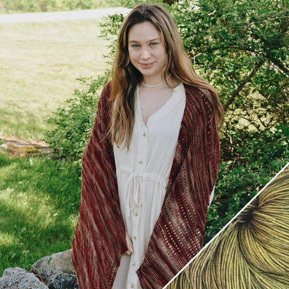 The Madeleine Shawl Knit-A-Long Kit - view 8
