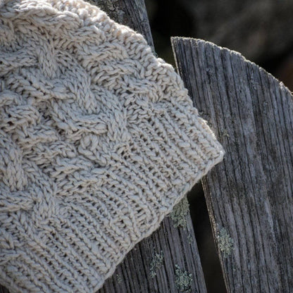 The Magnolia Winter Knit Beanie Pattern - view 3