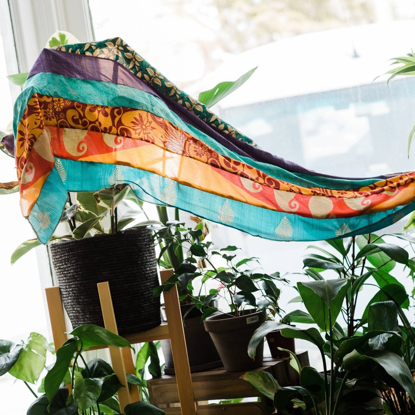 The Medley Sari Silk Scarf - view 2