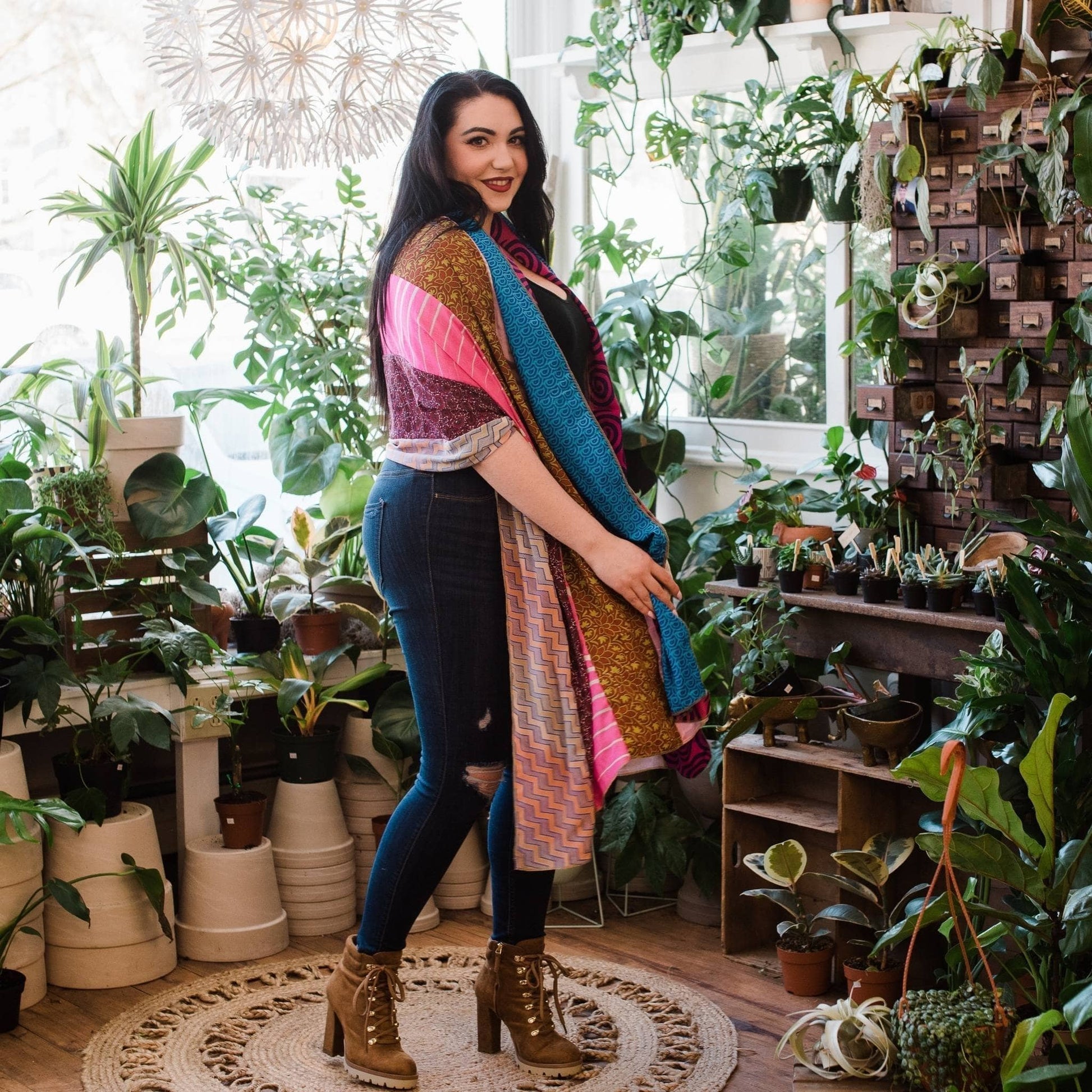 The Medley Sari Silk Scarf - view 8
