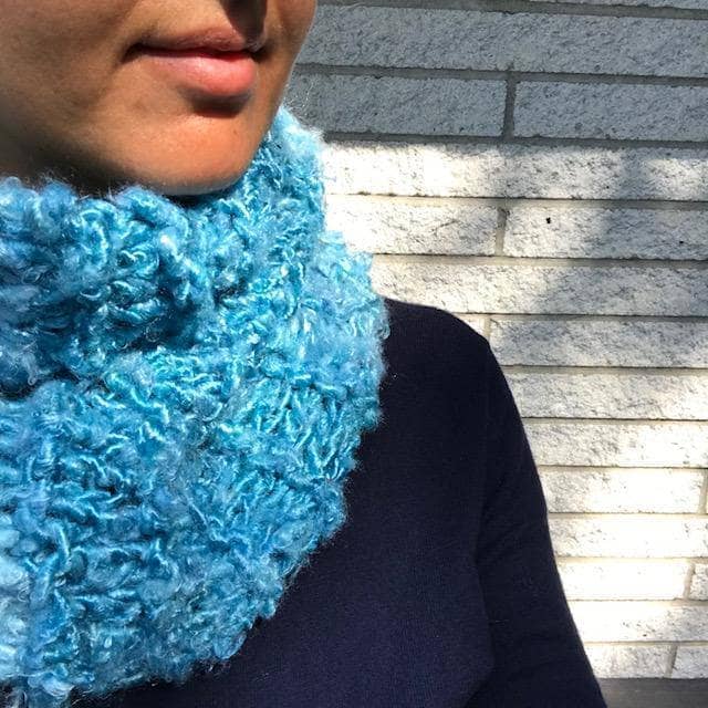 The Ocean Waves Cowl Knit Kit