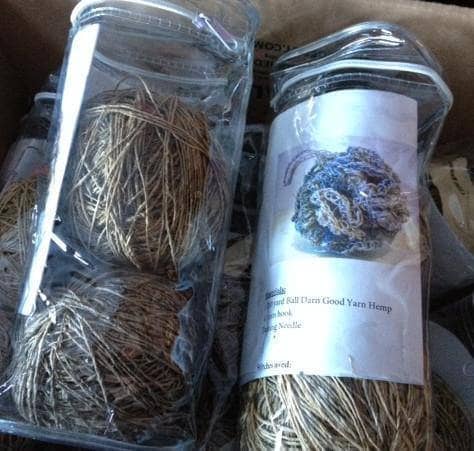 The Purist Hemp Shower Puff Kit - view 2