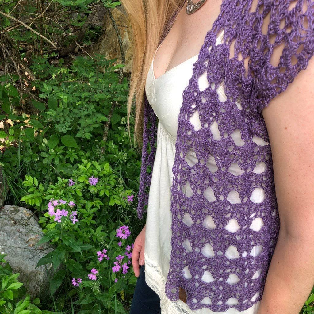 The Shenandoah Shrug Crochet Pattern - view 3