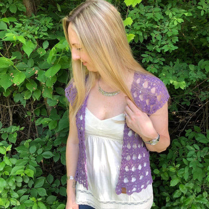 The Shenandoah Shrug Crochet Pattern - view 2