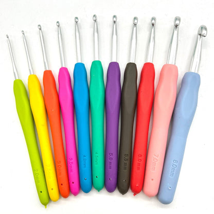 The Ultimate Crochet Hook Set – 11 Ergonomic Hooks + Accessories - view 2