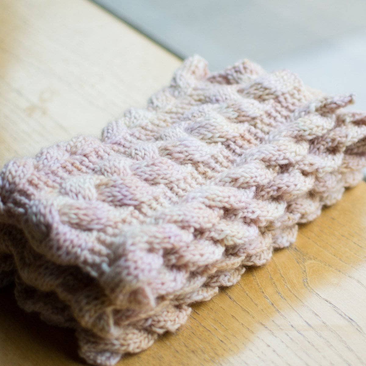 Third Law Cabled Scarf Knit Pattern - view 4