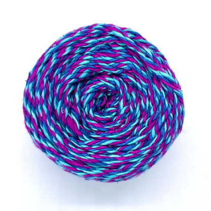 Triple Twist DK Weight Recycled Silk Yarn - view 8