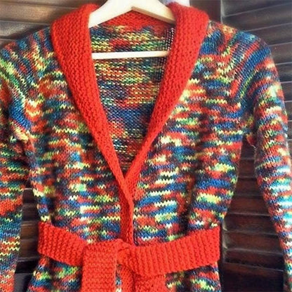 Twisted Cardigan Knit Pattern