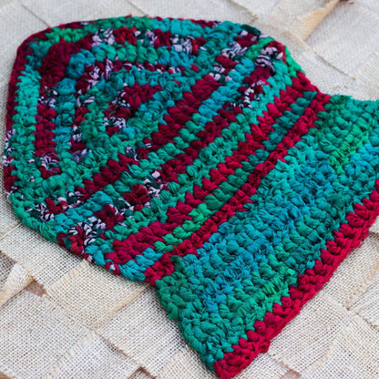 Vibrant Crochet Chiffon Clutch Pattern - view 2