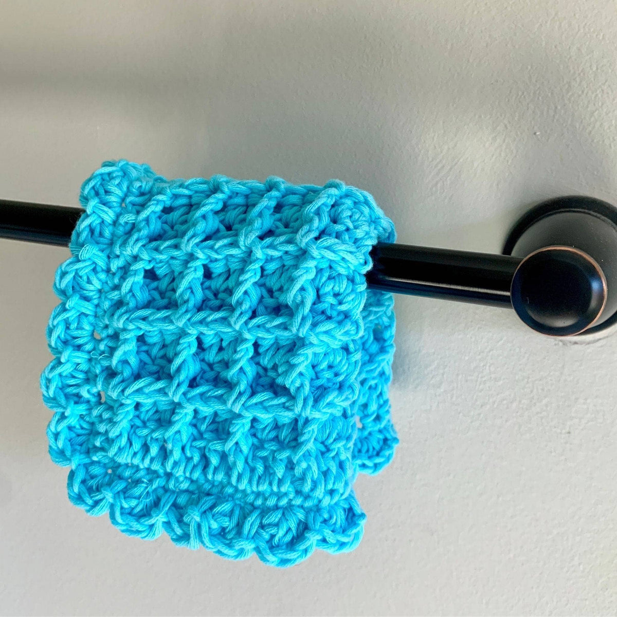 Waffle Stitch Washcloth Crochet Pattern - view 2