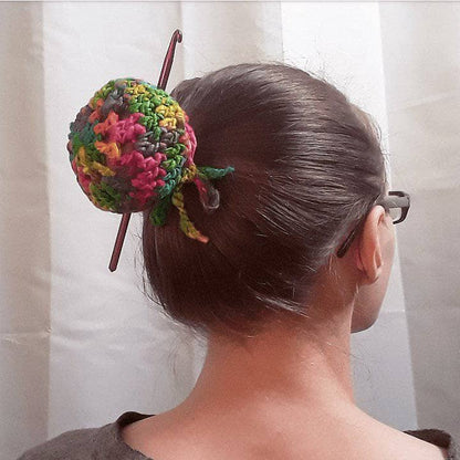 Where's My Hook? Bun Cover Crochet Pattern - view 2