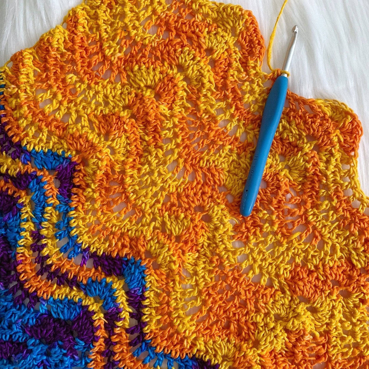 Wonderful Waves Wrap Crochet Pattern - view 6