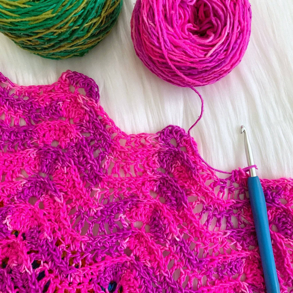 Wonderful Waves Wrap Crochet Pattern - view 5
