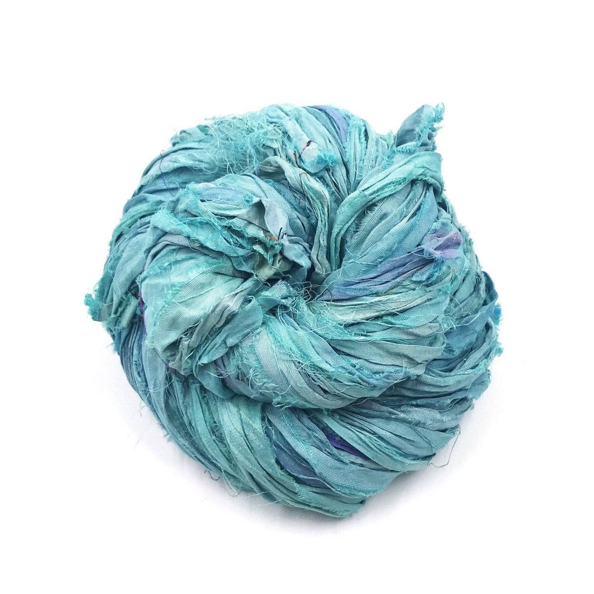 Artisan Recycled Sari Ribbon Yarn – Sari Treasures in Every Strand - view 10