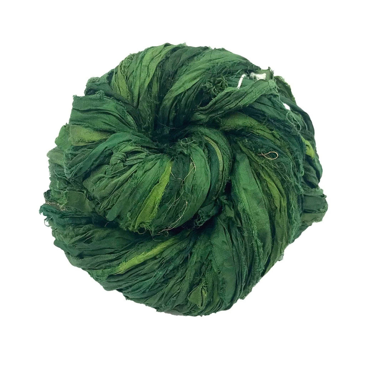Artisan Recycled Sari Ribbon Yarn – Sari Treasures in Every Strand - view 19