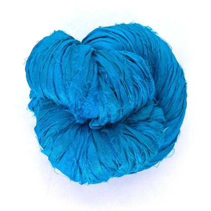 Artisan Recycled Sari Ribbon Yarn – Sari Treasures in Every Strand - view 30