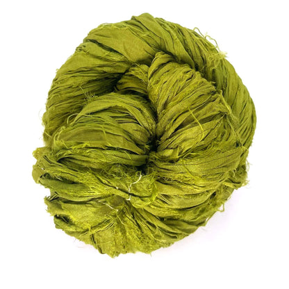 Artisan Recycled Sari Ribbon Yarn – Sari Treasures in Every Strand - view 31