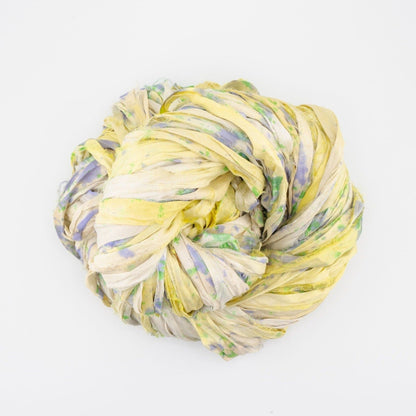Artisan Recycled Sari Ribbon Yarn – Sari Treasures in Every Strand - view 52