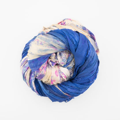 Artisan Recycled Sari Ribbon Yarn – Sari Treasures in Every Strand - view 57