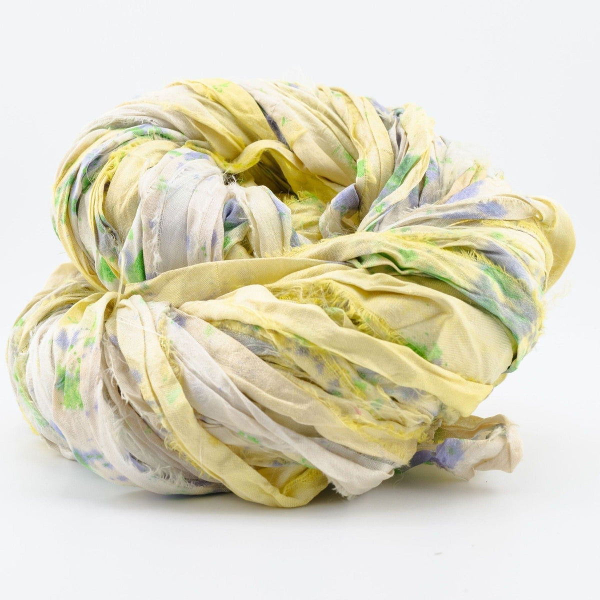Artisan Recycled Sari Ribbon Yarn – Sari Treasures in Every Strand - view 58